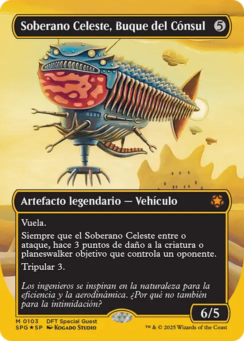 Soberano Celeste, Buque del Cónsul