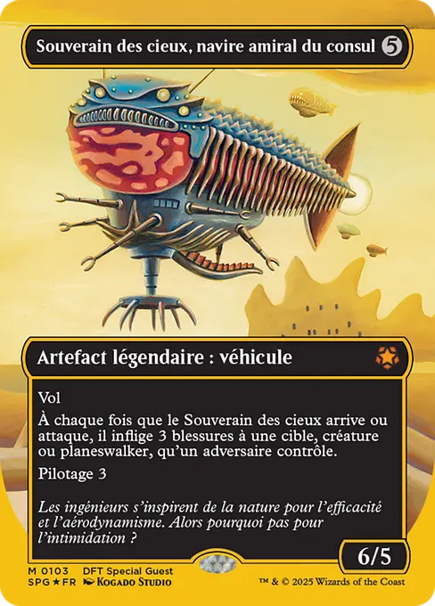 Souverain des cieux, navire amiral du consul