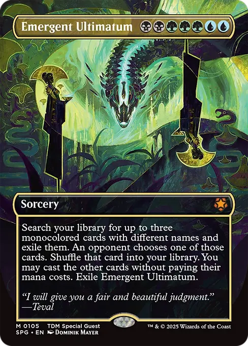 Emergent Ultimatum