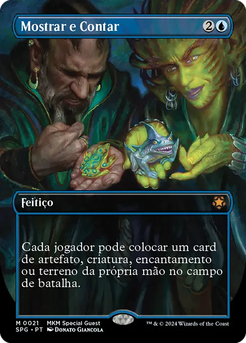 Mostrar e Contar