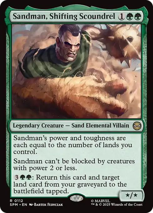 Sandman, Shifting Scoundrel