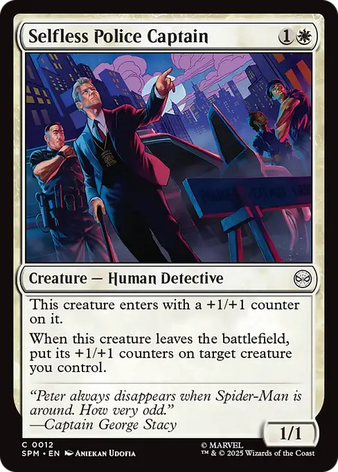 Selfless Police Captain
