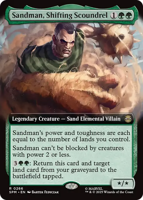 Sandman, Shifting Scoundrel
