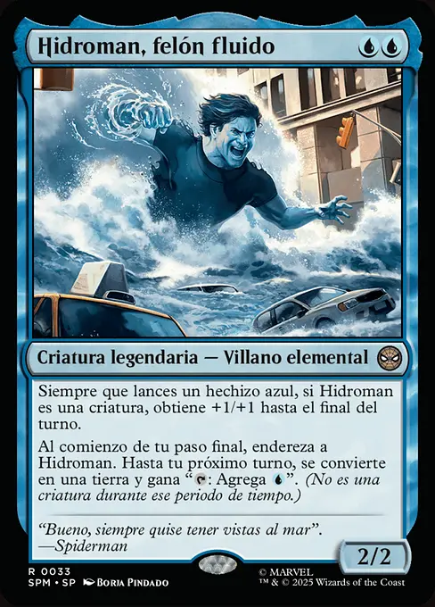 Hidroman, felón fluido