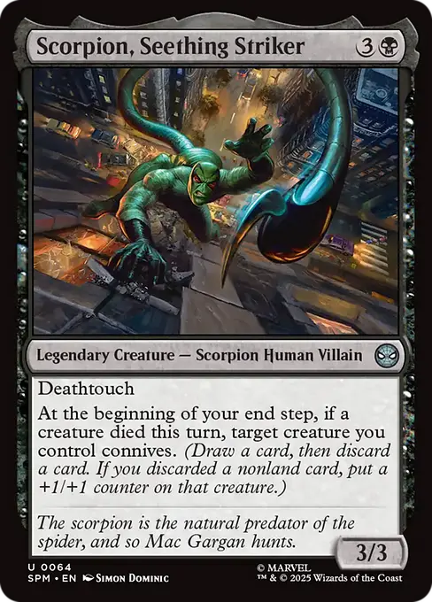 Scorpion, Seething Striker