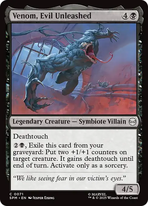 Venom, Evil Unleashed