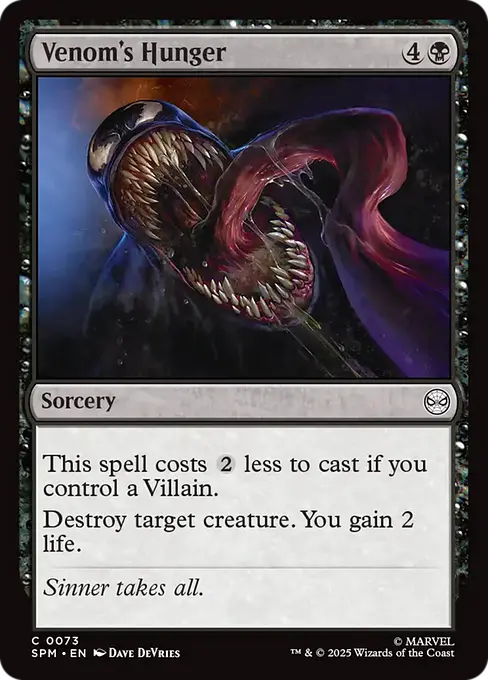 Venom's Hunger