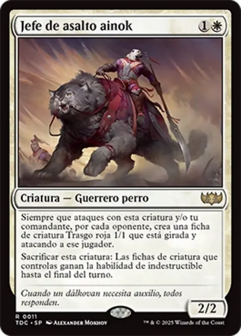 Jefe de asalto ainok