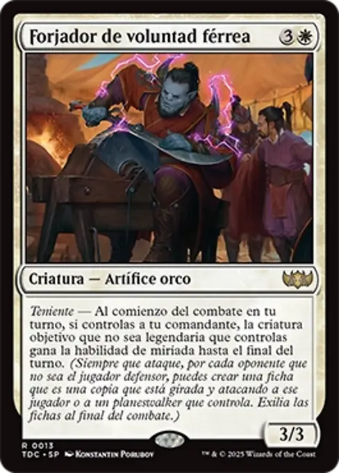 Forjador de voluntad férrea