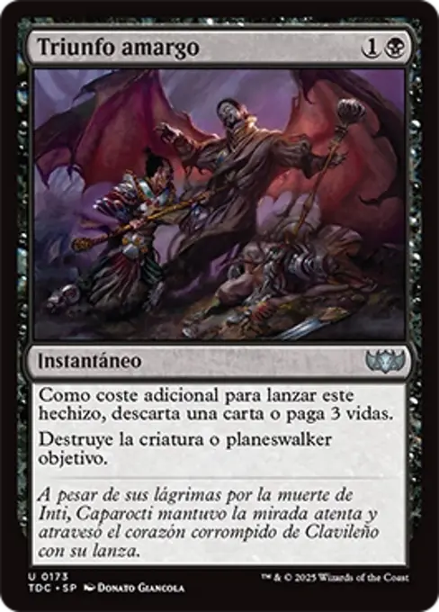 Triunfo amargo