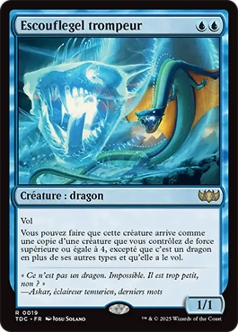 Escouflegel trompeur