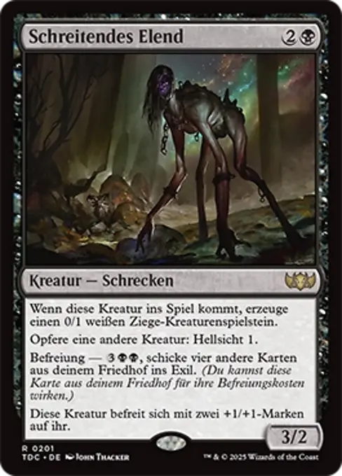 Schreitendes Elend