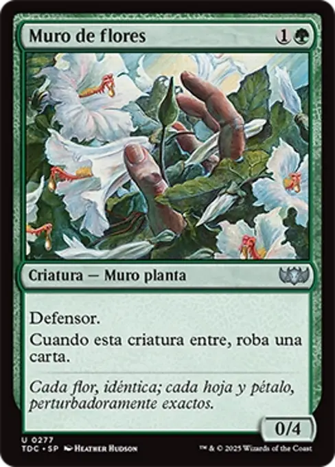 Muro de flores