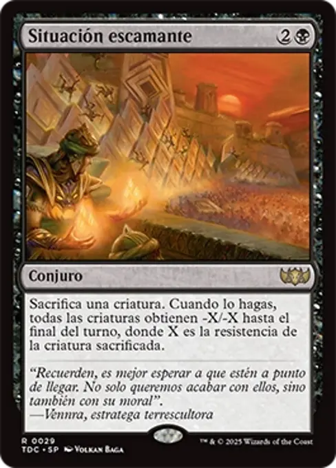 Situación escamante