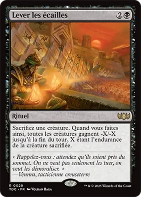Lever les écailles