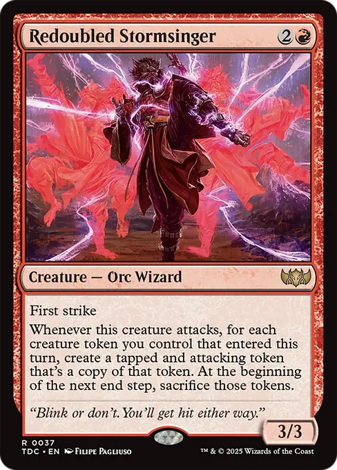 Redoubled Stormsinger