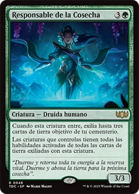 Responsable de la Cosecha