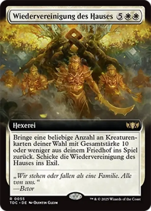 Wiedervereinigung des Hauses