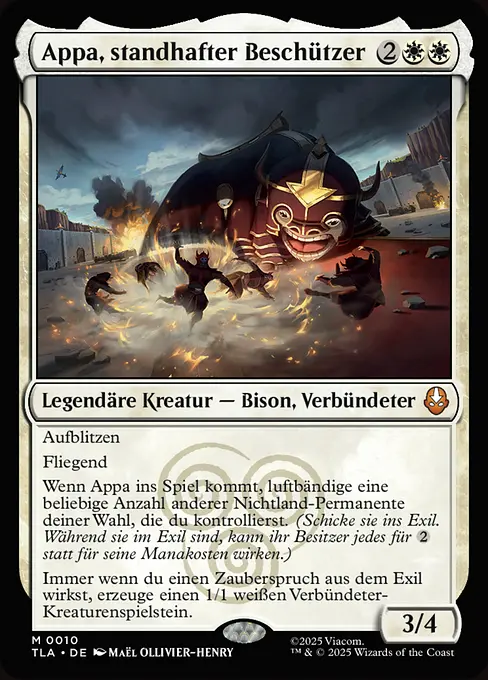 Appa, standhafter Beschützer