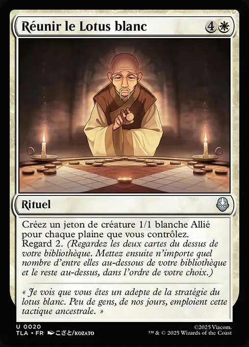 Réunir le Lotus blanc