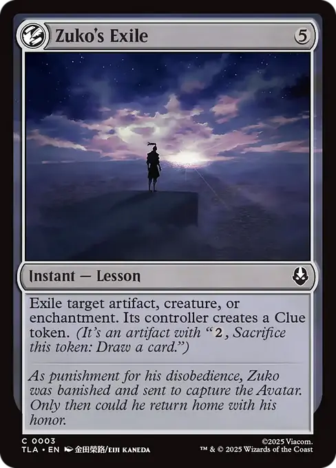 Zuko's Exile