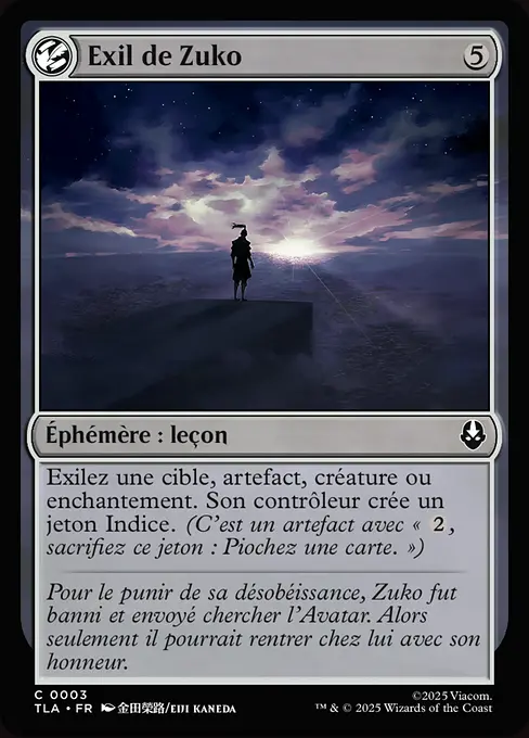 Exil de Zuko