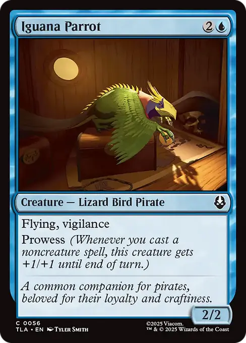 Iguana Parrot