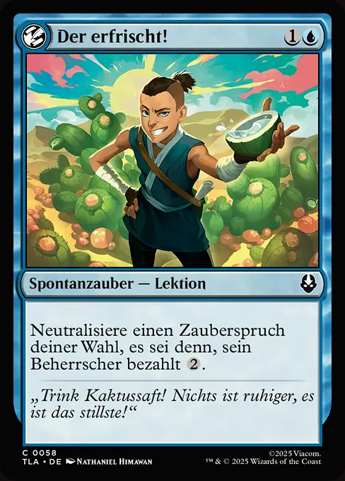 Der erfrischt!