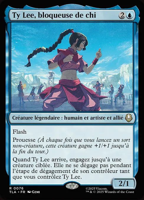 Ty Lee, bloqueuse de chi