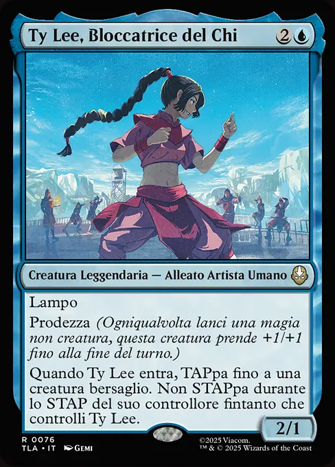 Ty Lee, Bloccatrice del Chi