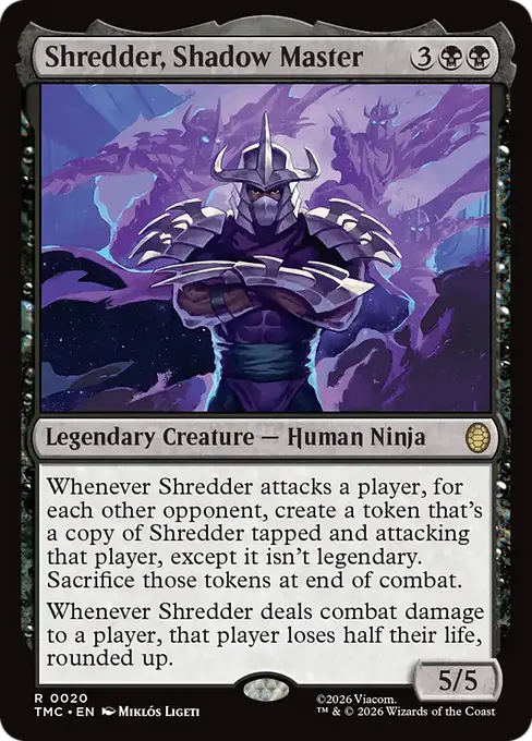 Shredder, Shadow Master