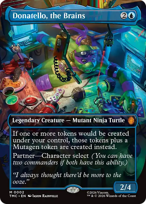 Donatello, the Brains