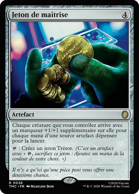 Jeton de maîtrise
