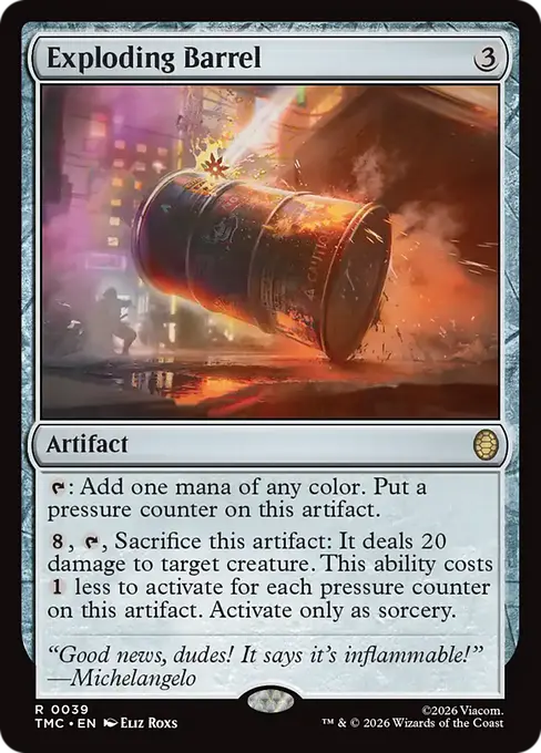 Exploding Barrel