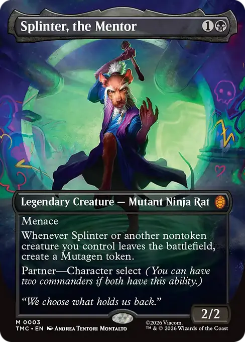 Splinter, the Mentor