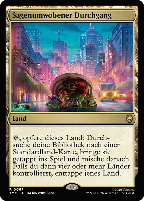 Sagenumwobener Durchgang