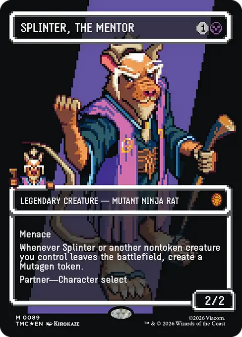 Splinter, the Mentor