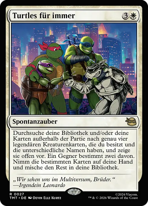 Turtles für immer