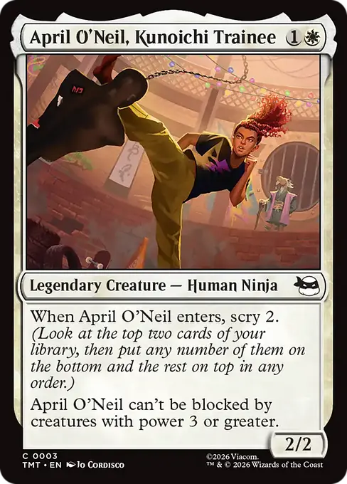 April O'Neil, Kunoichi Trainee