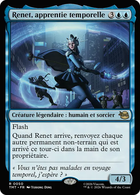 Renet, apprentie temporelle