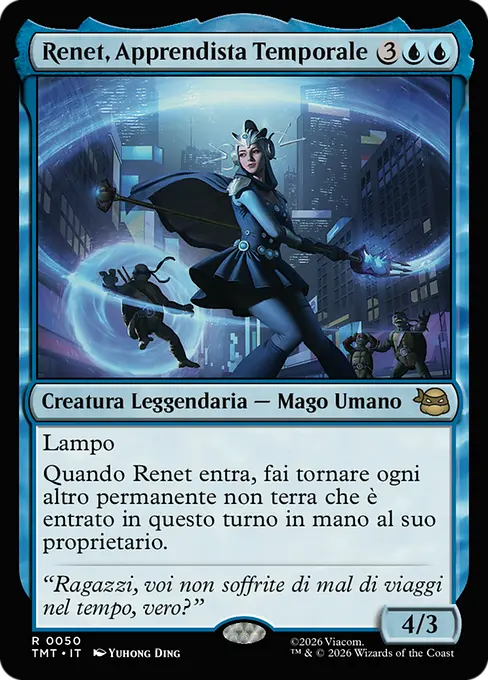 Renet, Apprendista Temporale