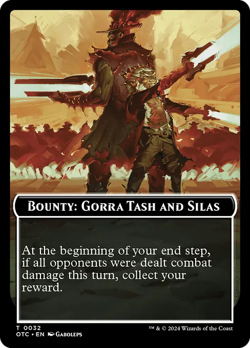 Bounty: Gorra Tash and Silas