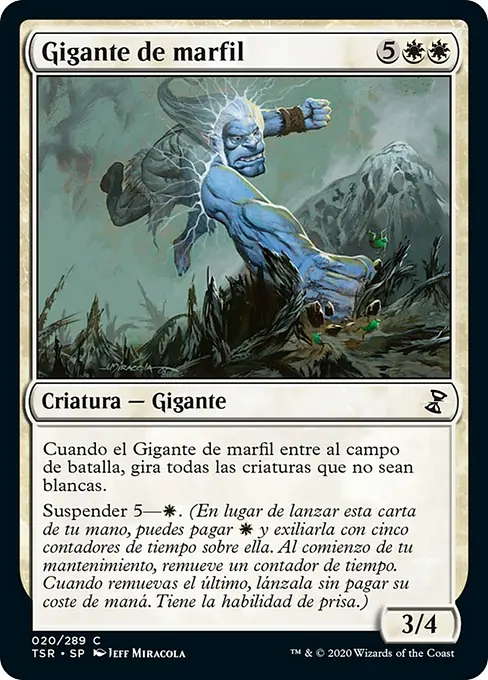 Gigante de marfil
