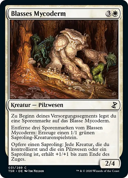 Blasses Mycoderm