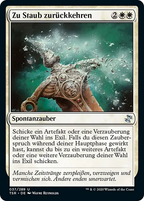 Zu Staub zurückkehren