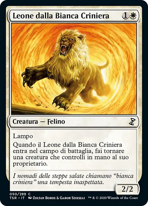Leone dalla Bianca Criniera