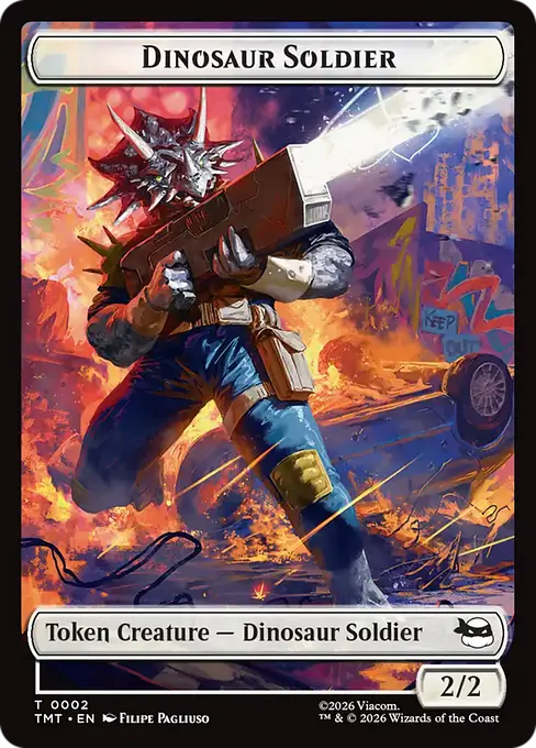 Dinosaur Soldier