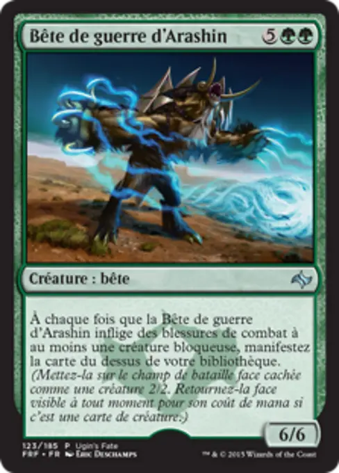Bête de guerre d'Arashin