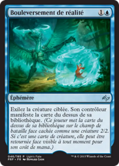 Bouleversement de réalité