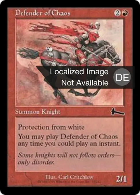 Verteidiger des Chaos